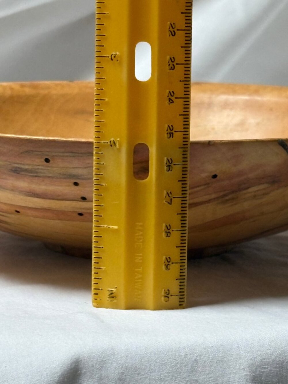 Ambrosia Box Elder Bowl by Warren Carpenter – Hand‑Turned, Signed & Numbered - Picture 9 of 9